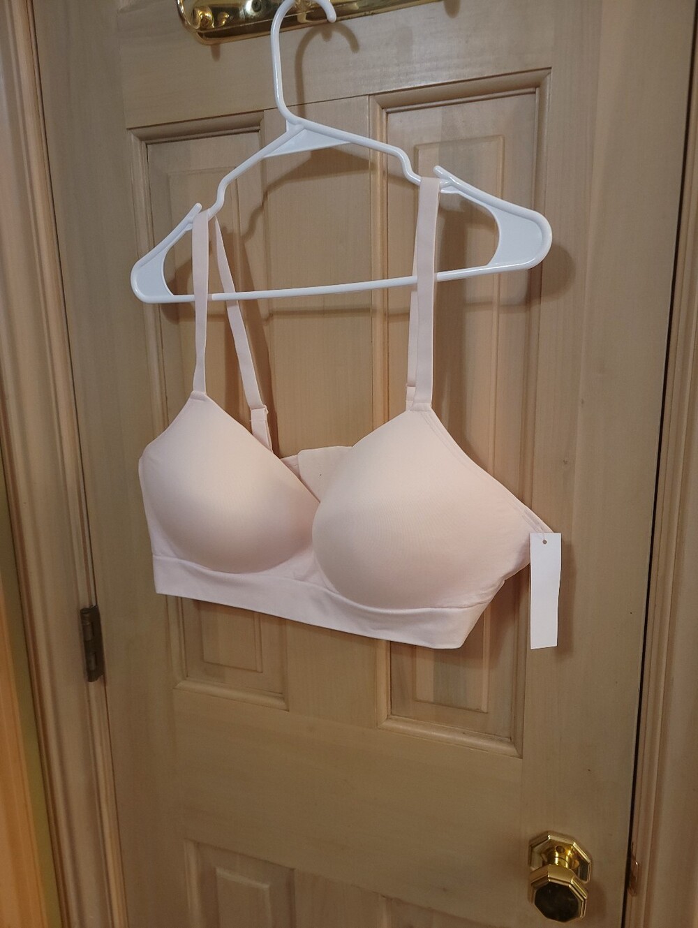 Seamless Light Pink T-Shirt Bra - Women Plus Sz 3X By Uncover NWT